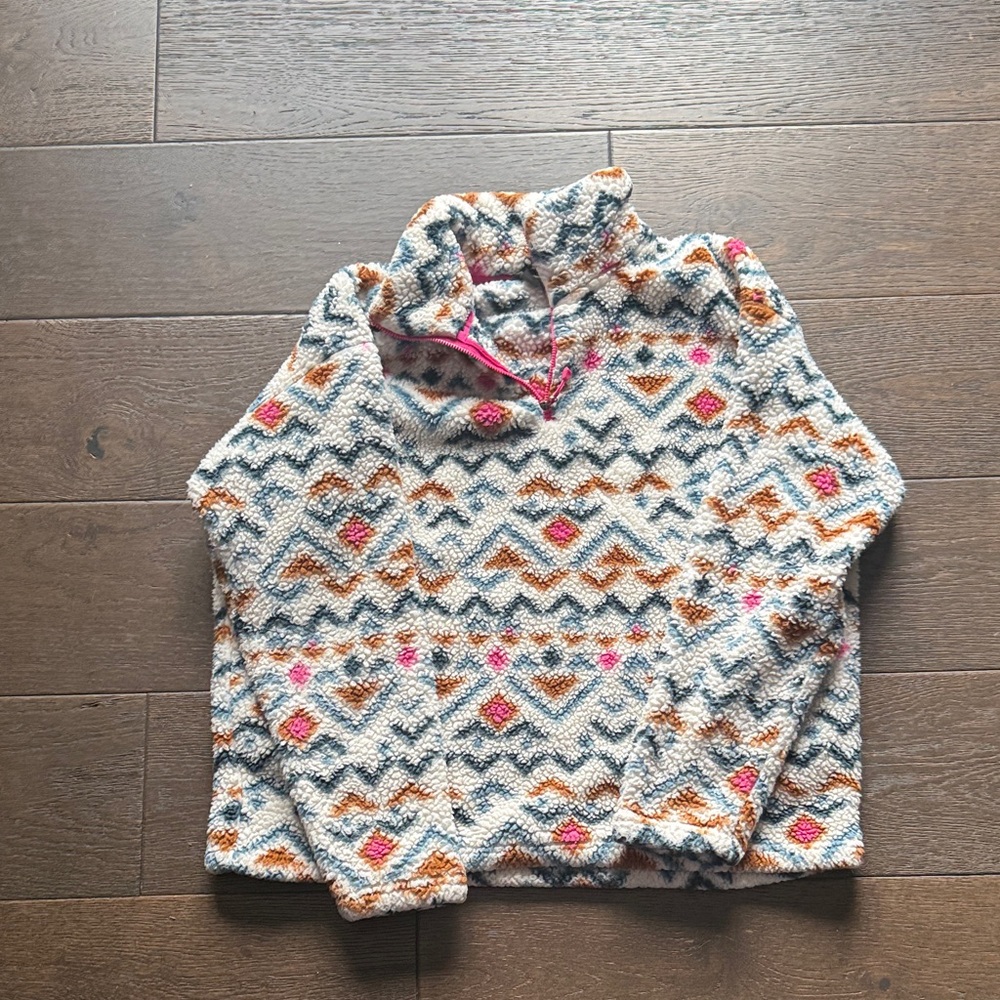 Eddie Bauer Patterned Fleece Pullover